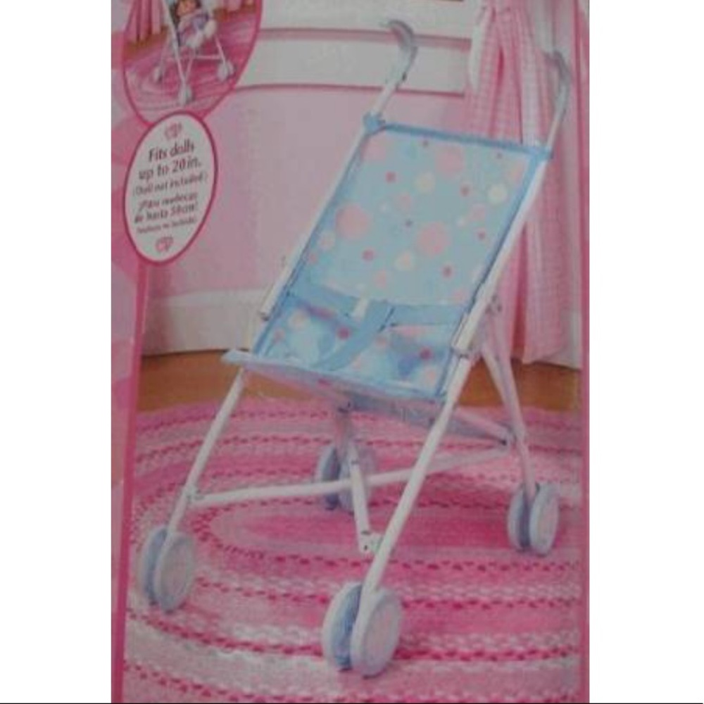 NWT You & Me Toys Doll Umbrella Stroller Carry Baby Doll or a Stuffed Animals